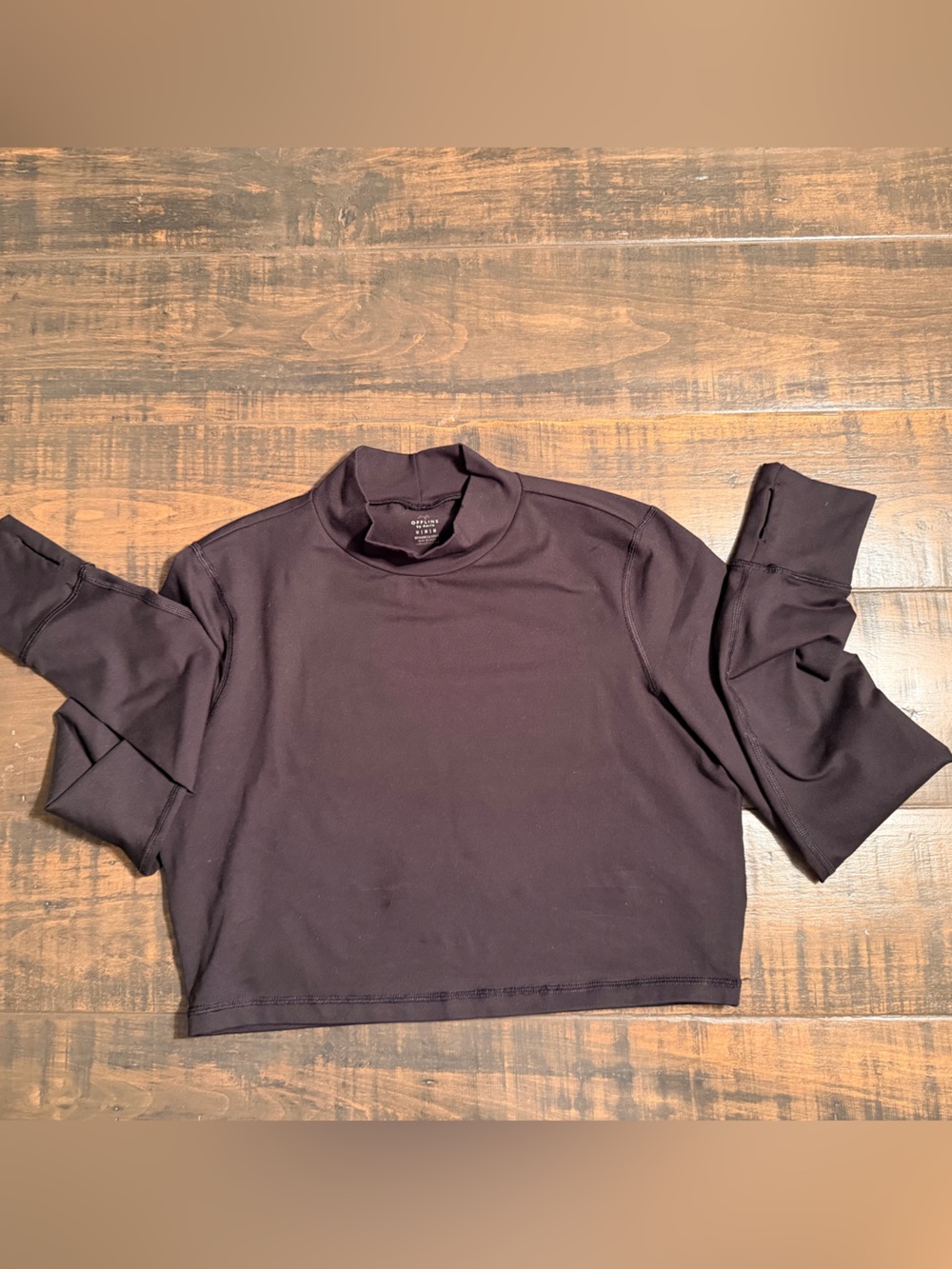 Offline Aerie cropped long sleeve athletic top